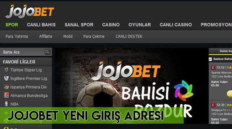 JOJOBET CANLI BAHIS